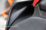 Cache selle passager droit en carbone noir mat de la marque Carbonvani pour Ducati Panigale 959 et 1299