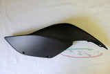 Cache selle passager gauche en carbone noir mat de la marque Carbonvani pour Ducati Panigale 959 et 1299