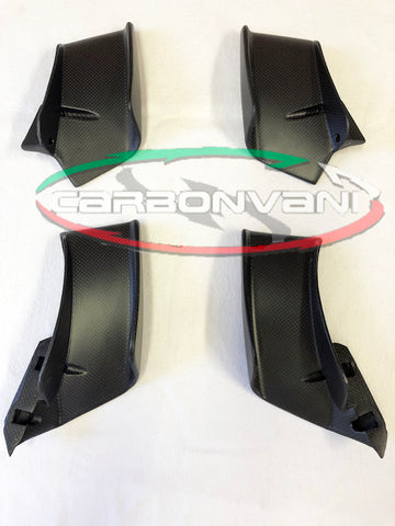 CARBONVANI Kit d'ailettes carbone Ducati Streetfighter V4 / V4S